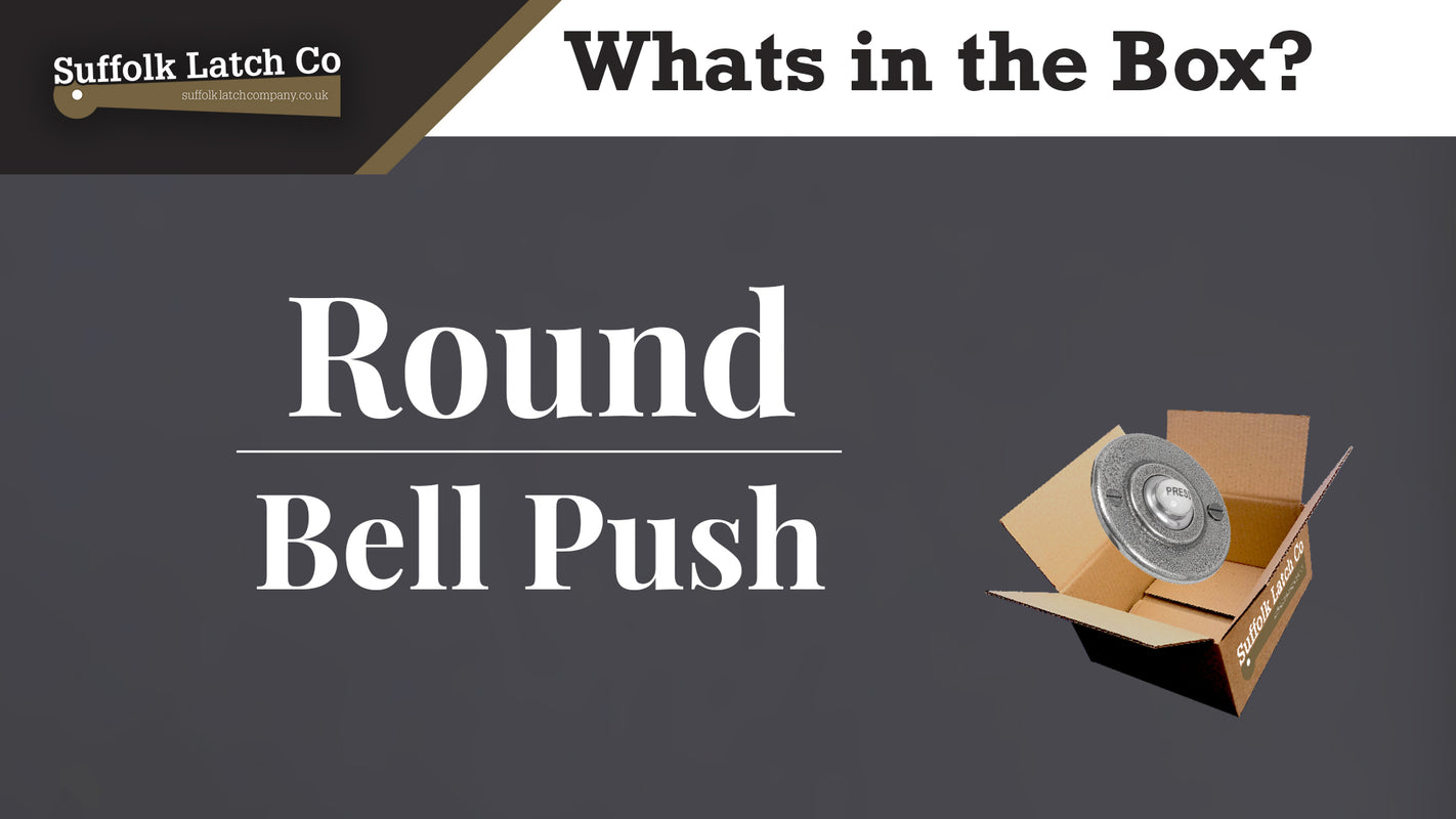 Finesse Pewter Bell Push Round