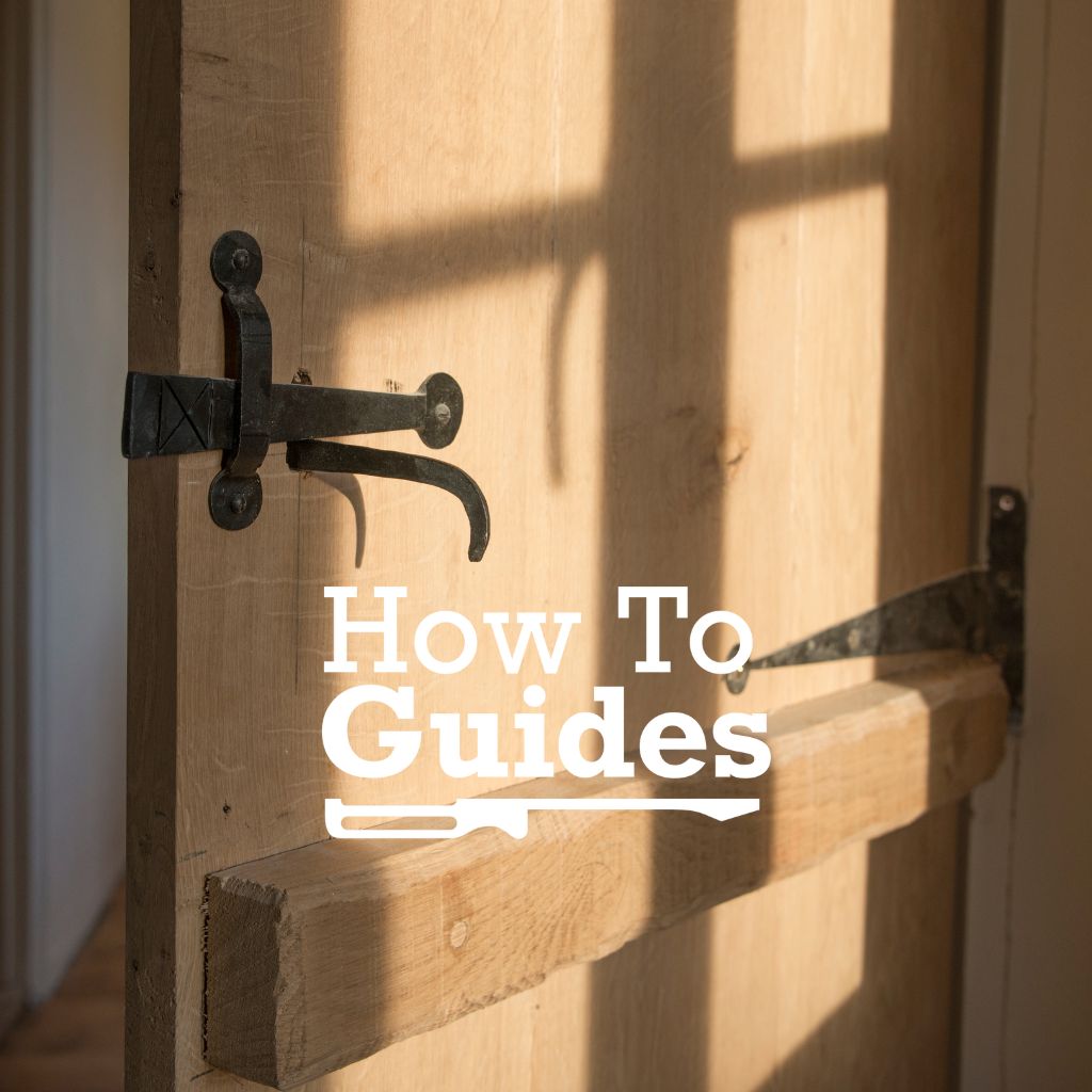 how to fit a Suffolk latch and how to install gate thumb latch