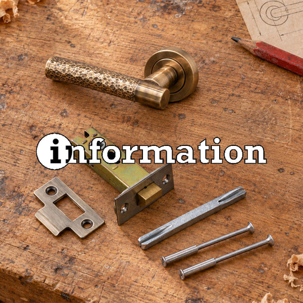 How to Fit a Bolt Through Door Handle
