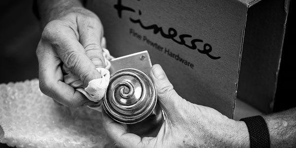 Finesse Pewter Door Knob