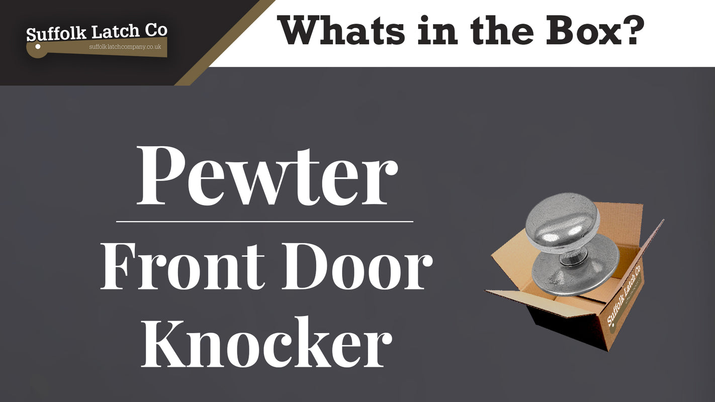 Finesse Pewter Front Door Centre Knob