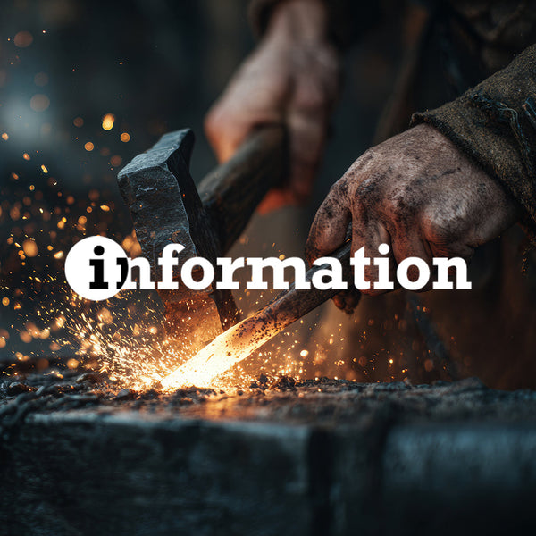 Hand forging on an anvil