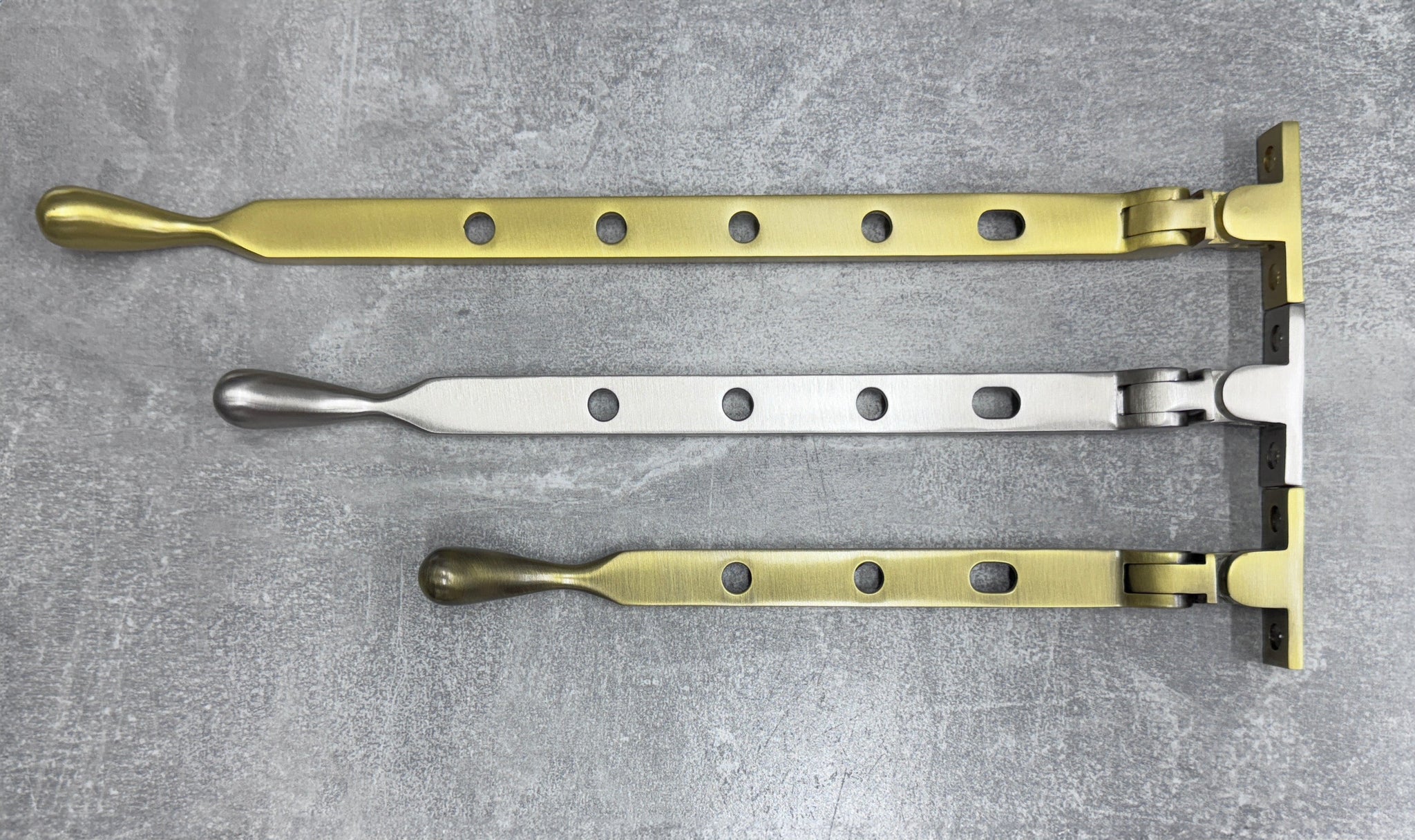 Locking Reeded Fastener| 5 Finishes | Suffolk Latch Company