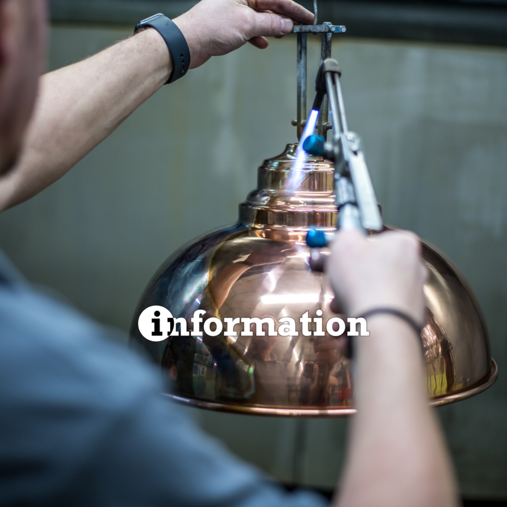What is Burnished Brass Lighting