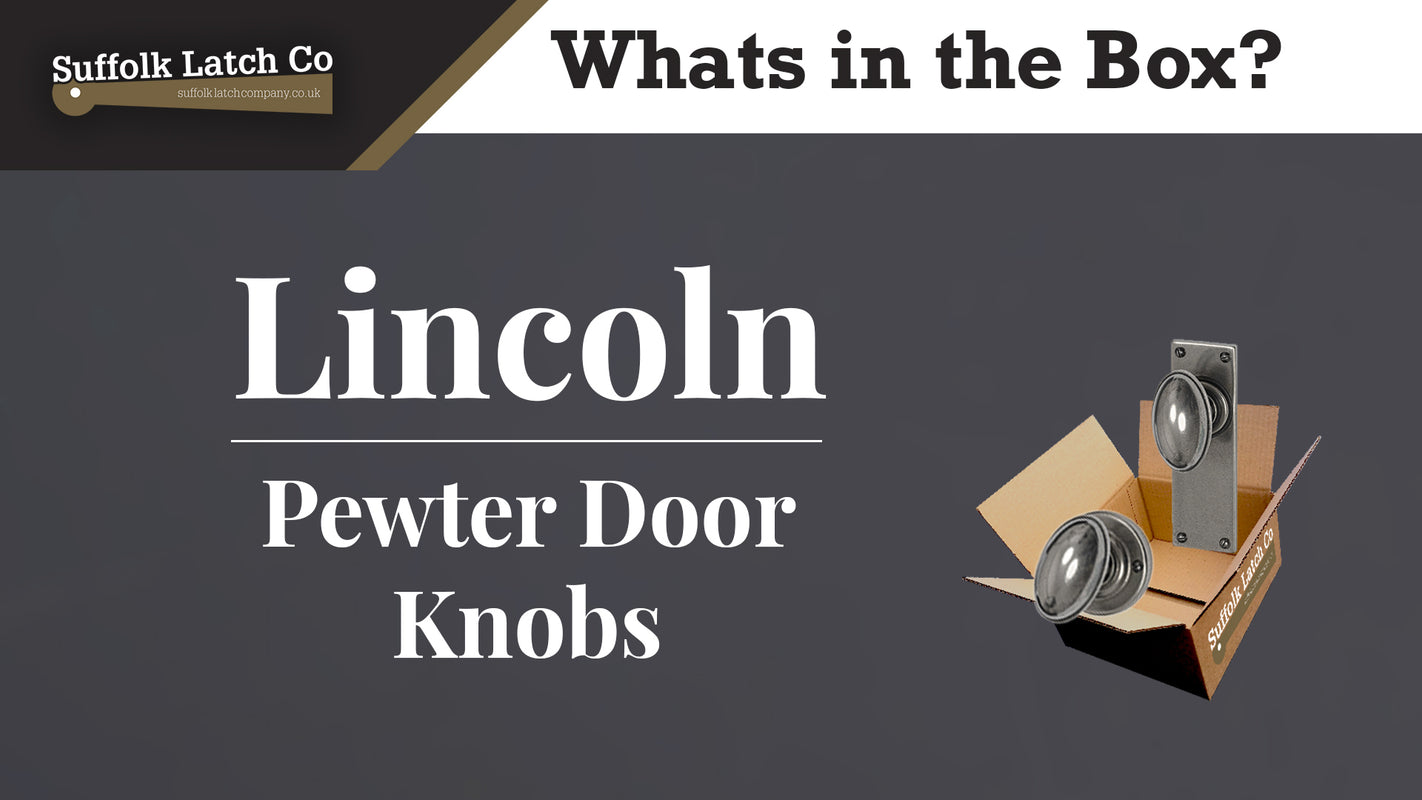 Lincoln Pewter Door Knobs