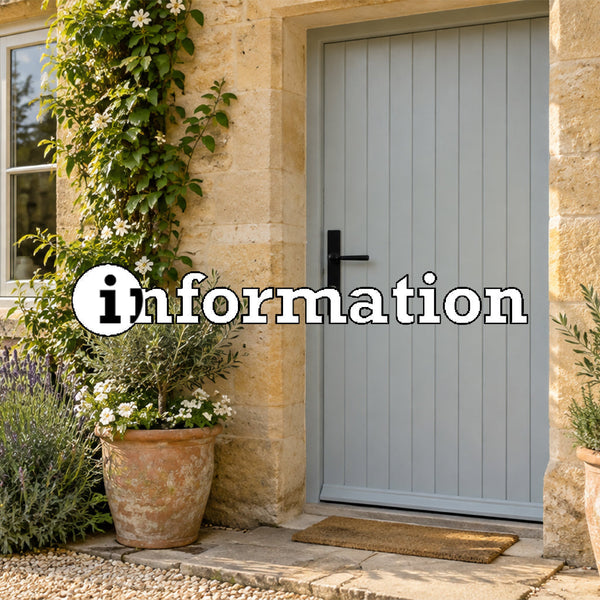 Multipoint Door Handle on a Cotswold House