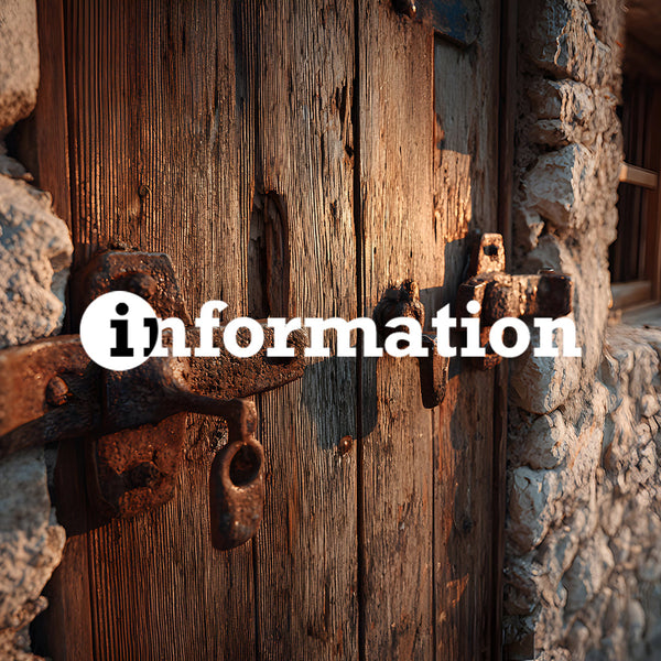 Old hand forged latch on rustic door