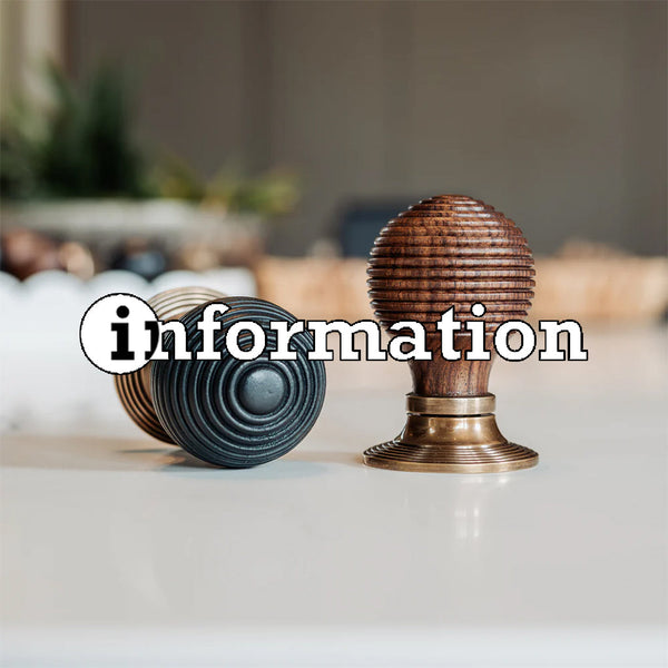 Beehive and rosewood beehive door knobs and antique bras rose plate