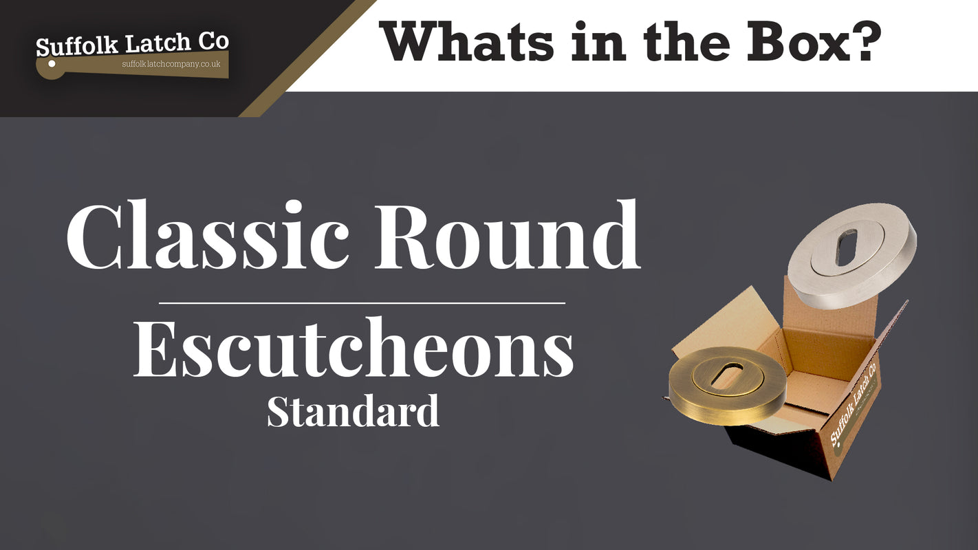 What's in the Box: Classic Round Escutcheon Standard