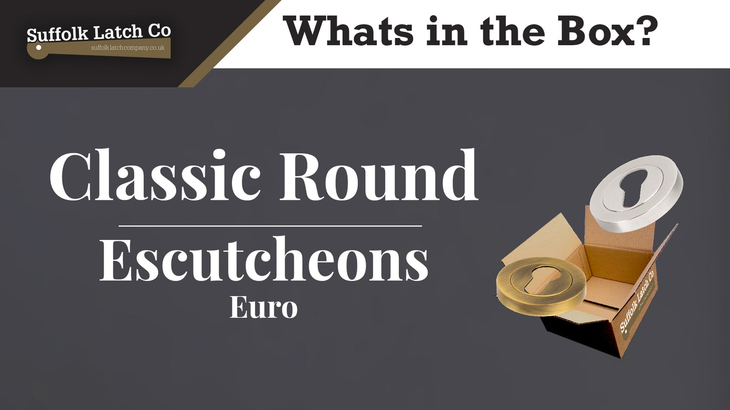 What's in the Box: Classic Round Escutcheon Euro