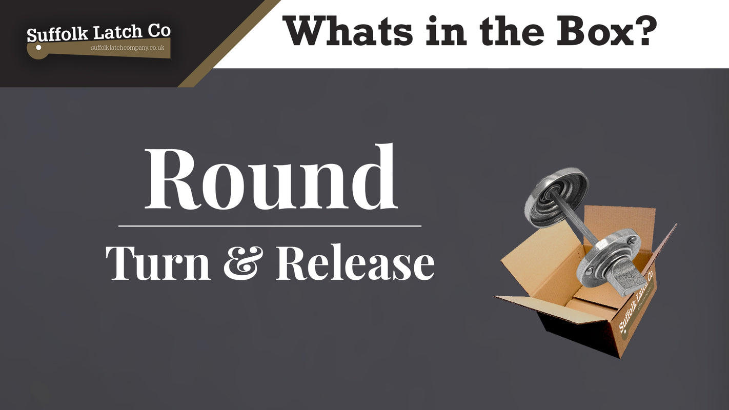 What's in the box? Pewter Round Turn & Release