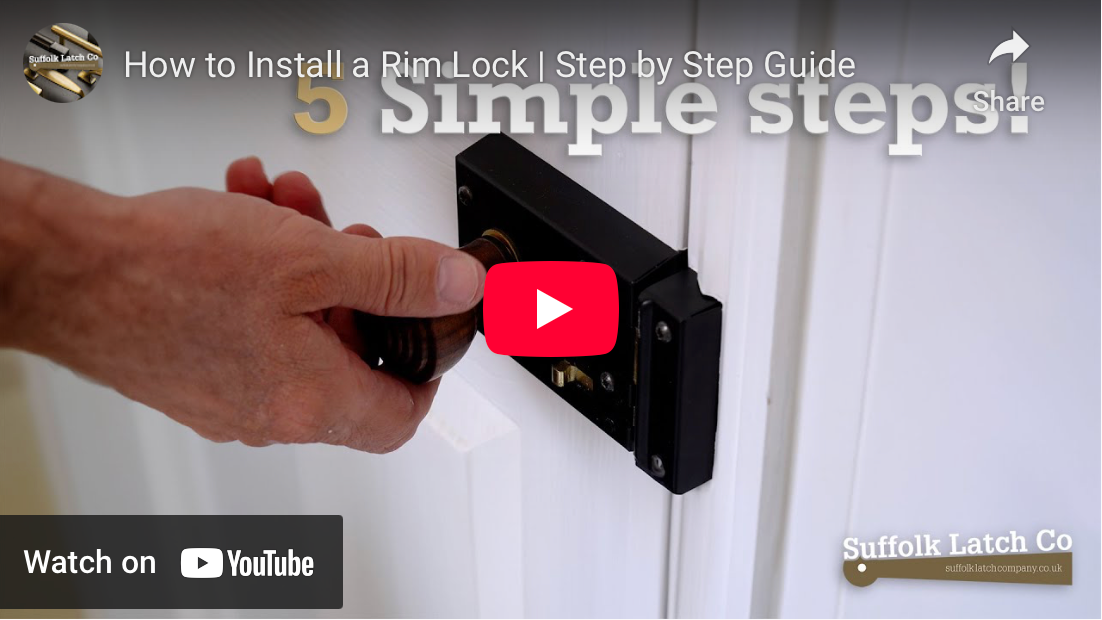 Video Guide on How to Fit a Rim Lock
