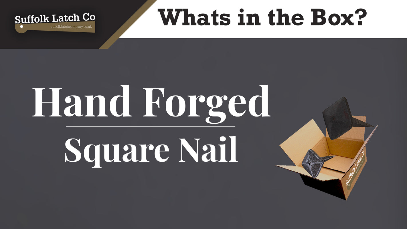 What's in the Box: Hand Forged Nail Square Flat