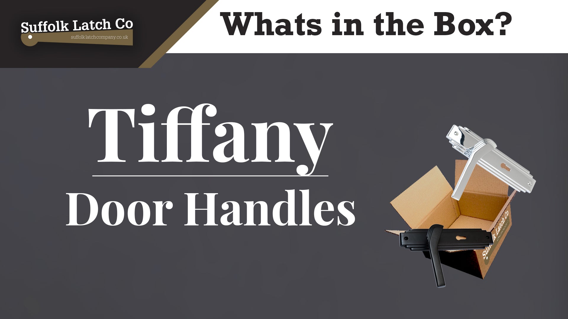 What's in the box: Tiffany Door Handles