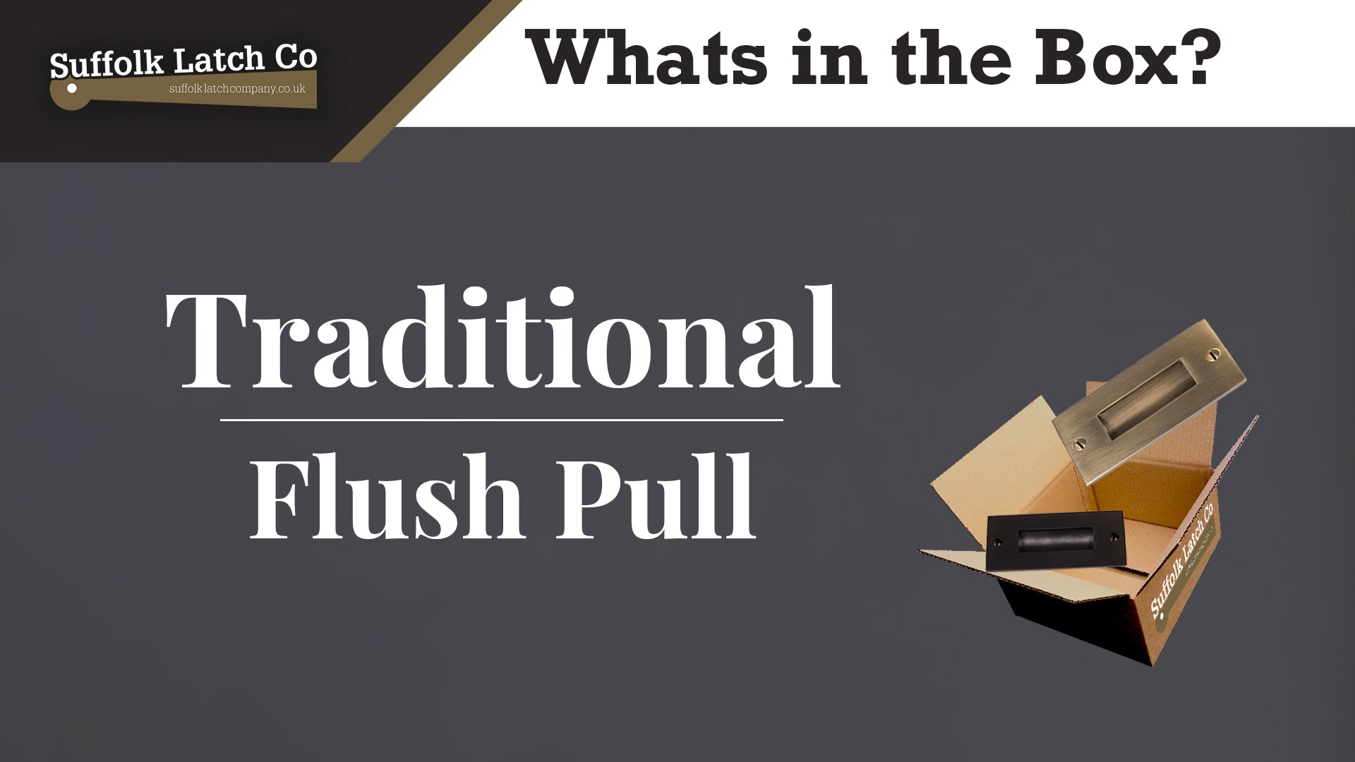 What's In The Box: Traditional Flush Pull Handle
