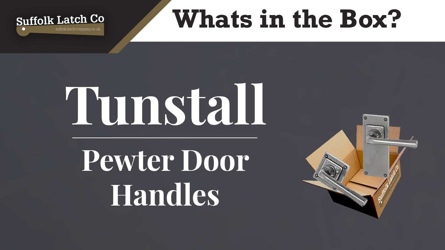 Tunstall Pewter Door Handle