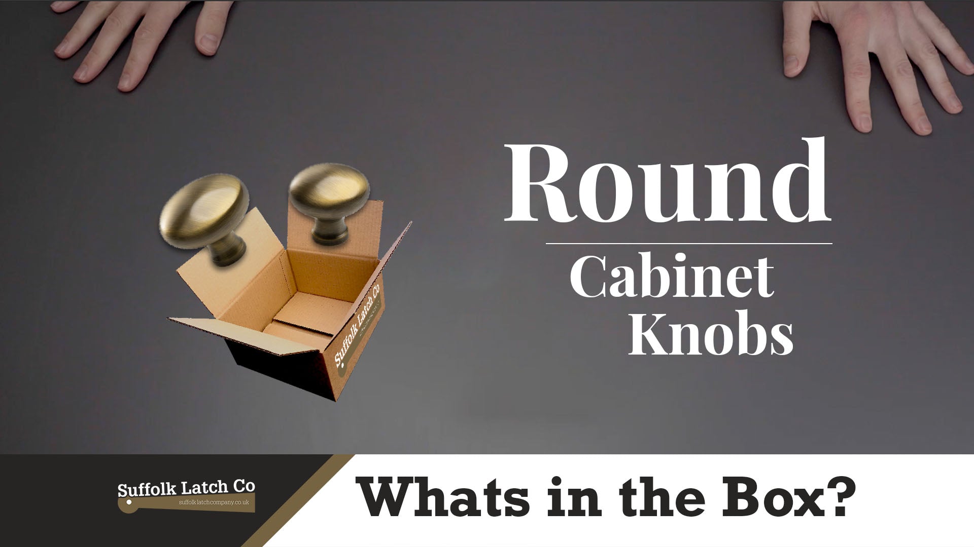 What's In The Box: Round Cabinet Knobs