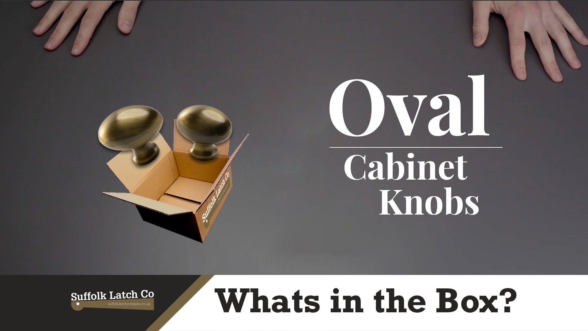 What's In The Box: Oval Cabinet Knobs