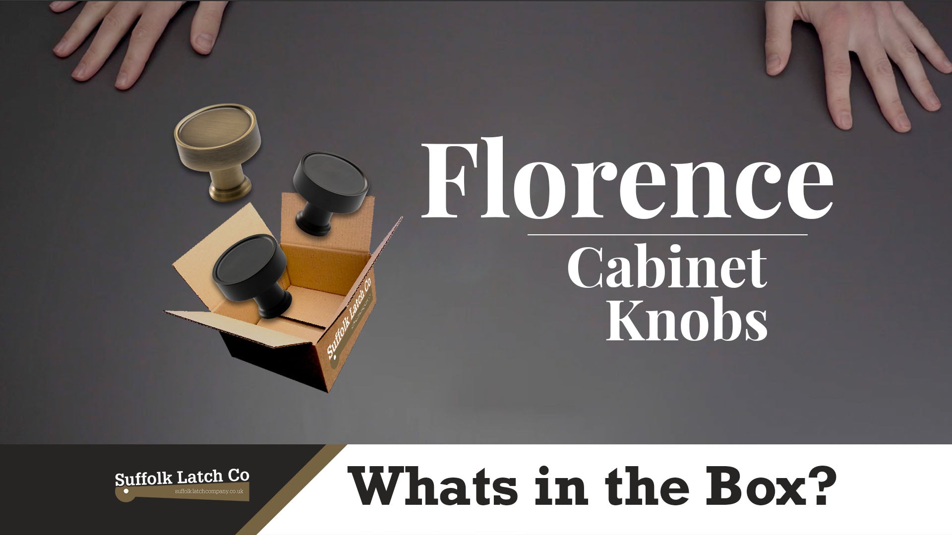 What's In The Box: Florence Cabinet Knobs