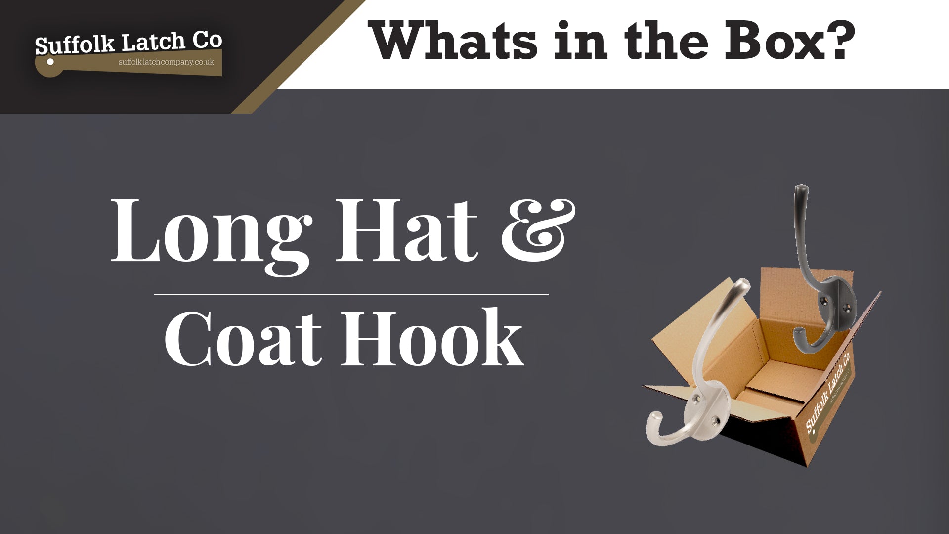 What's in the Box: Long Hat & Coat Hook