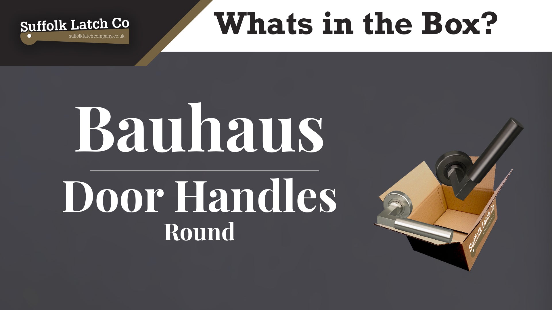 What's in the Box: Bauhaus Round Rose Door Handles