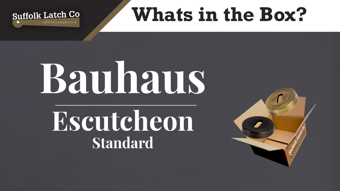 What's in the Box: Bauhaus Escutcheon Standard
