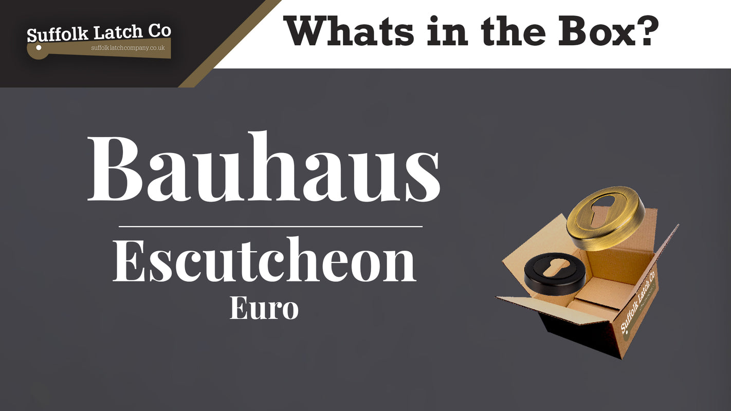 What's in the Box: Bauhaus Escutcheon Euro