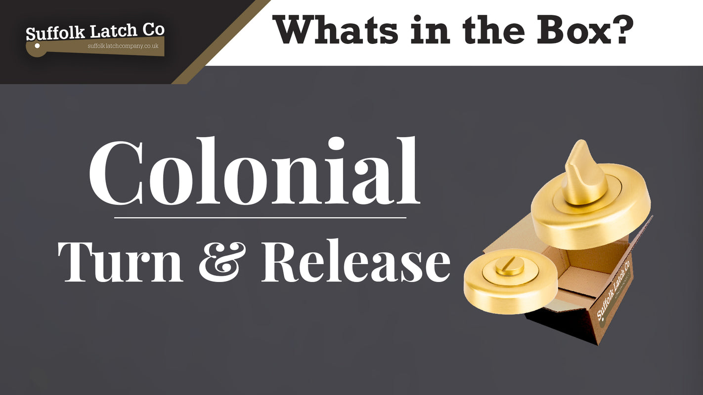 What's in the Box: Colonial Bathroom Turn & Release