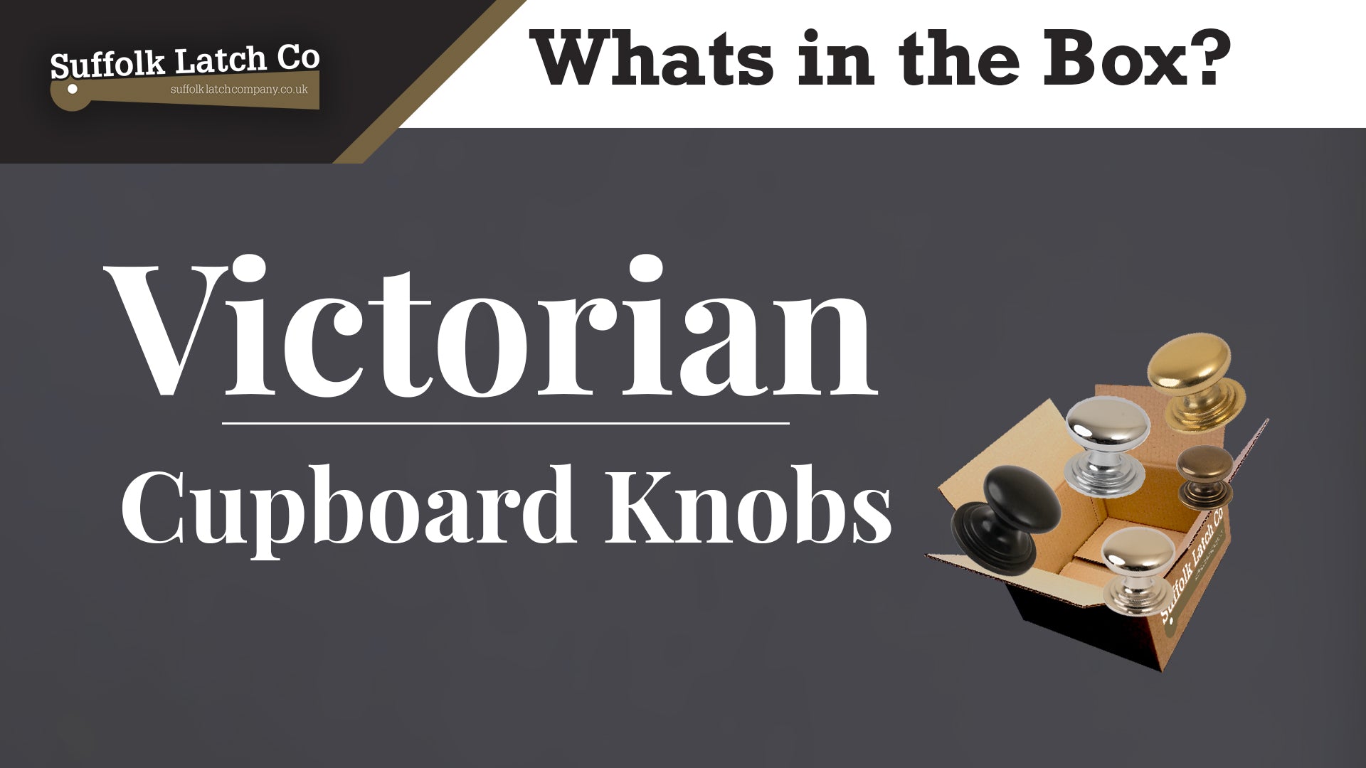 What's in the Box: Victorian Cabinet Knobs