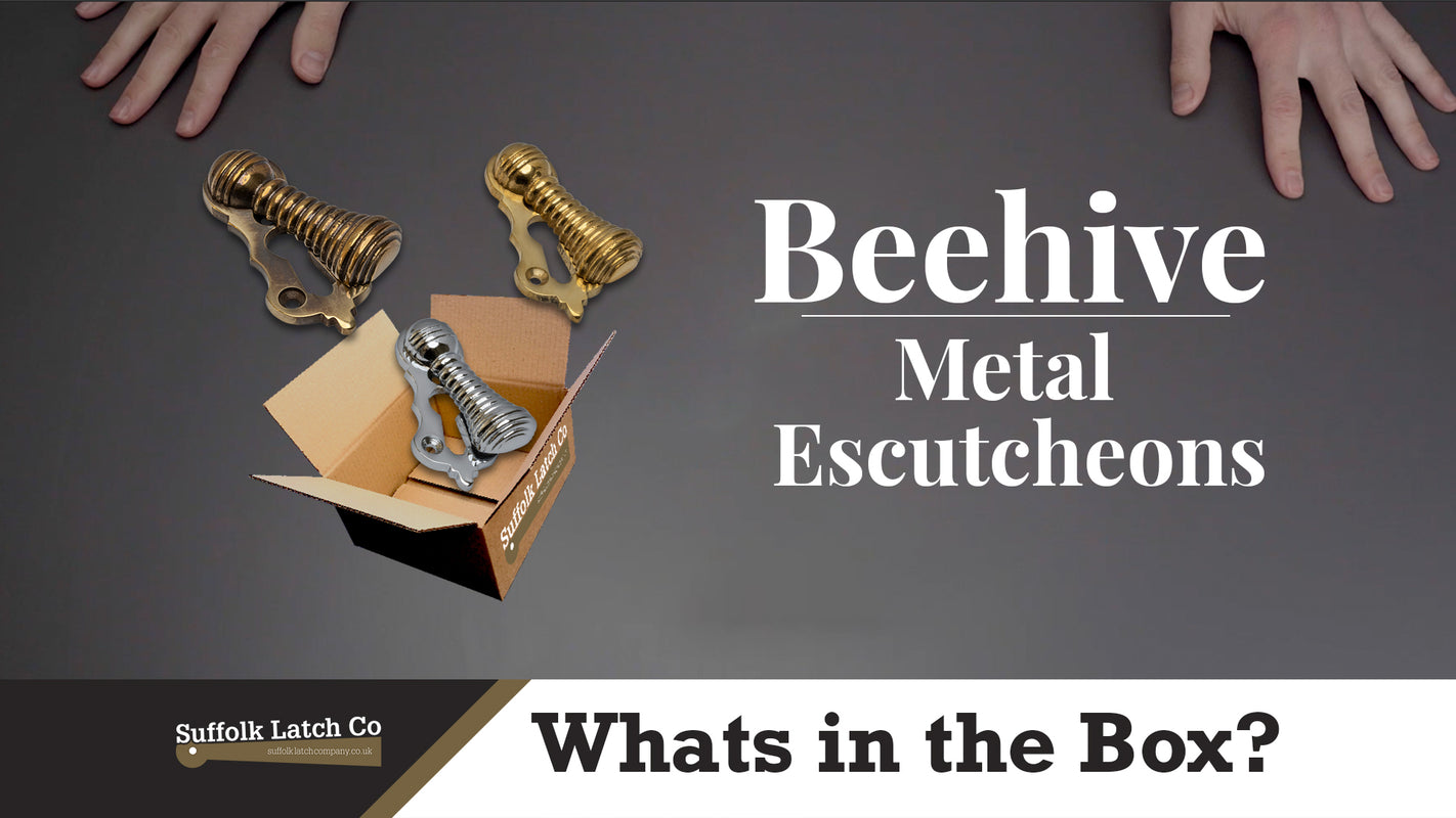 What's In The Box: Brass Beehive Covered Escutcheons