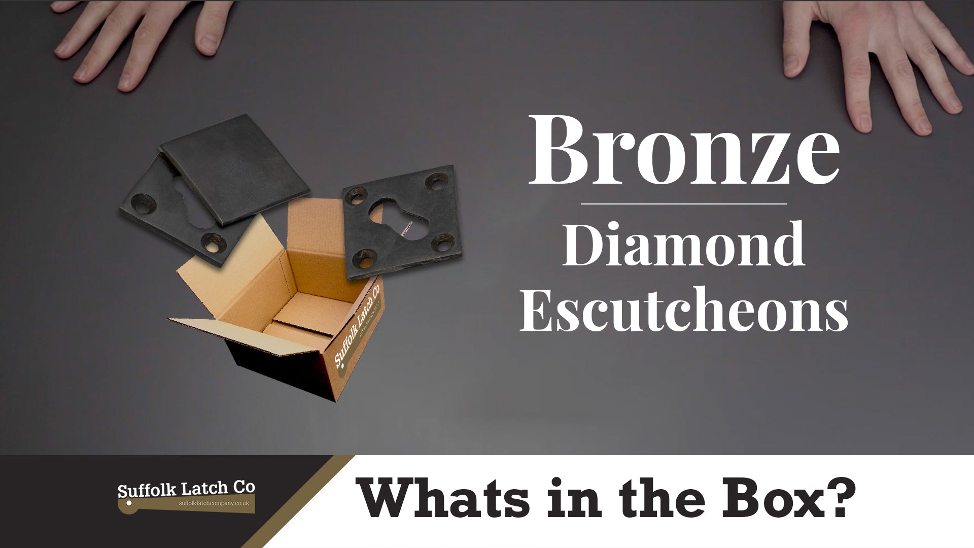 What's In The Box: Diamond Bronze Escutcheons
