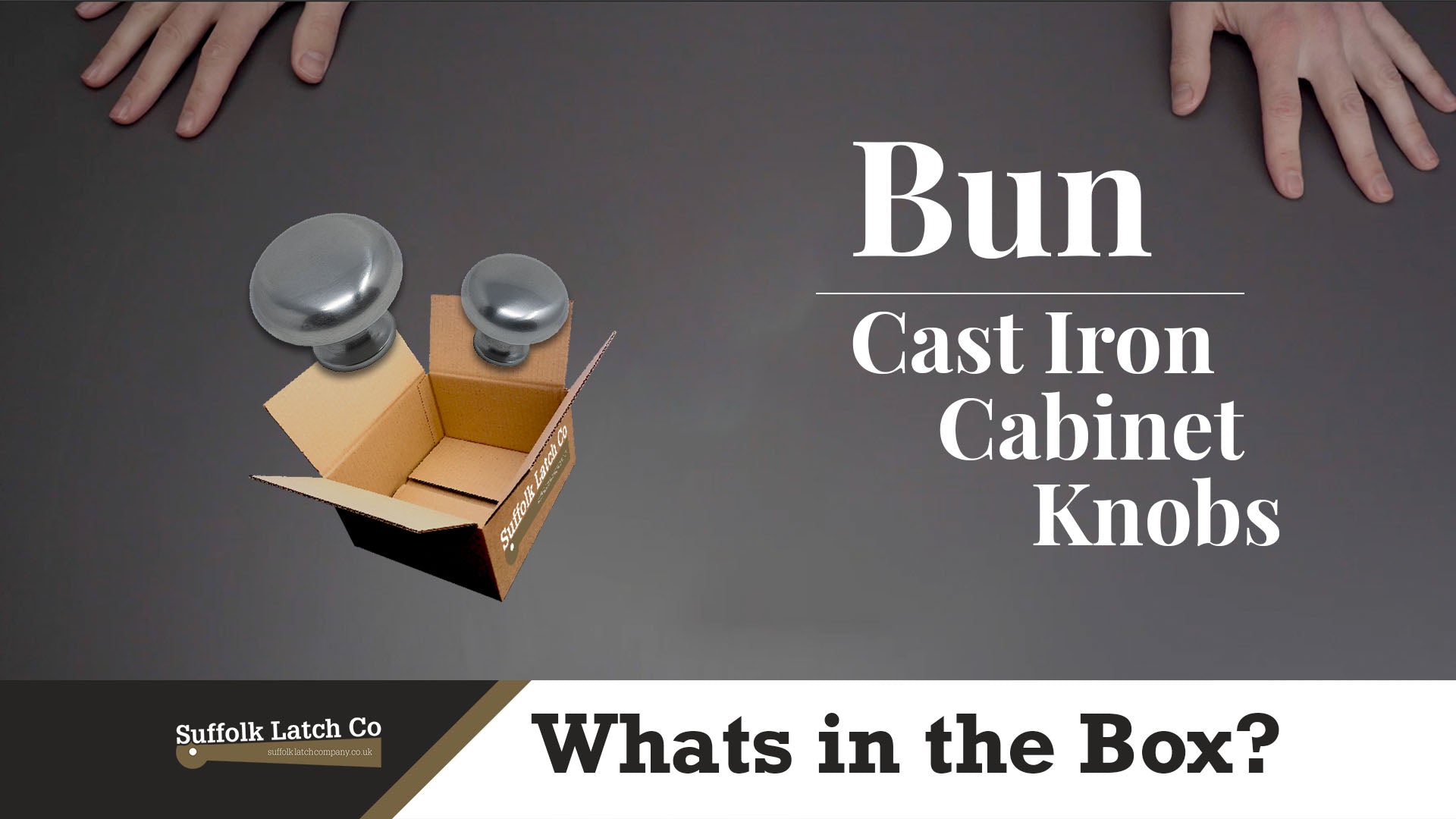 What's In The Box: Cast Iron Bun Cabinet Knobs