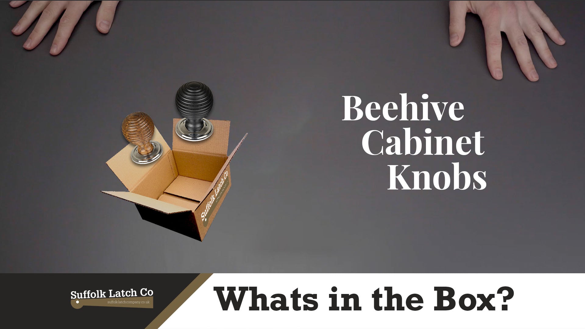 What's In The Box: Beehive Cabinet Knobs