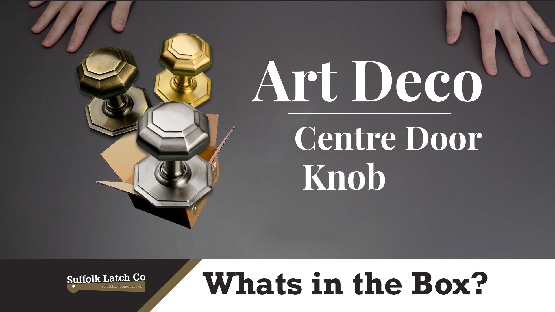 What's In The Box: Art Deco Centre Door Knob