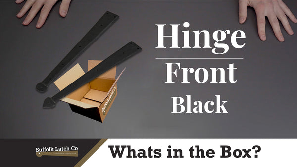 What's In The Box: Hinge Fronts Black Beeswax