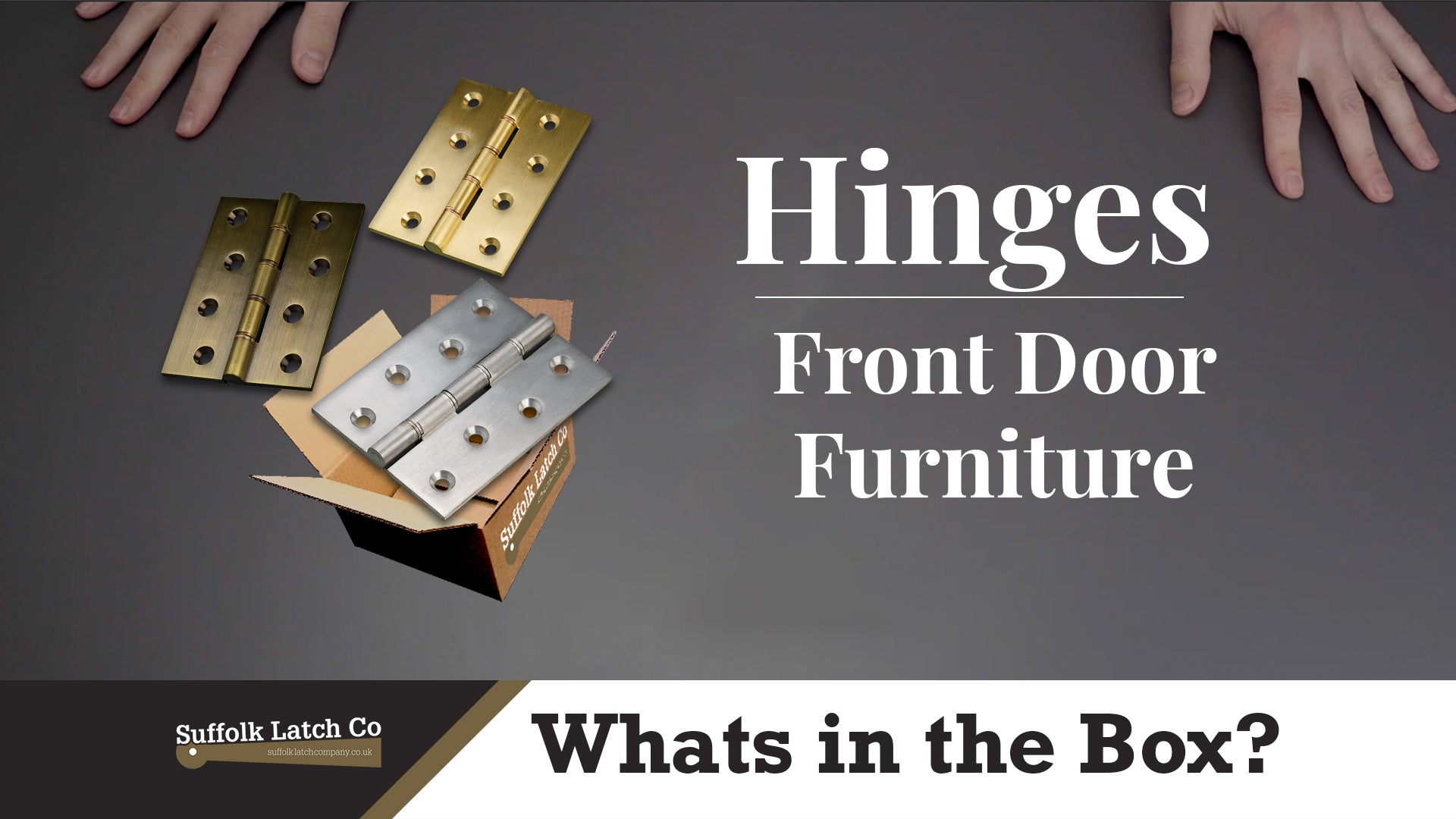 What's In The Box: Brass Butt Hinges