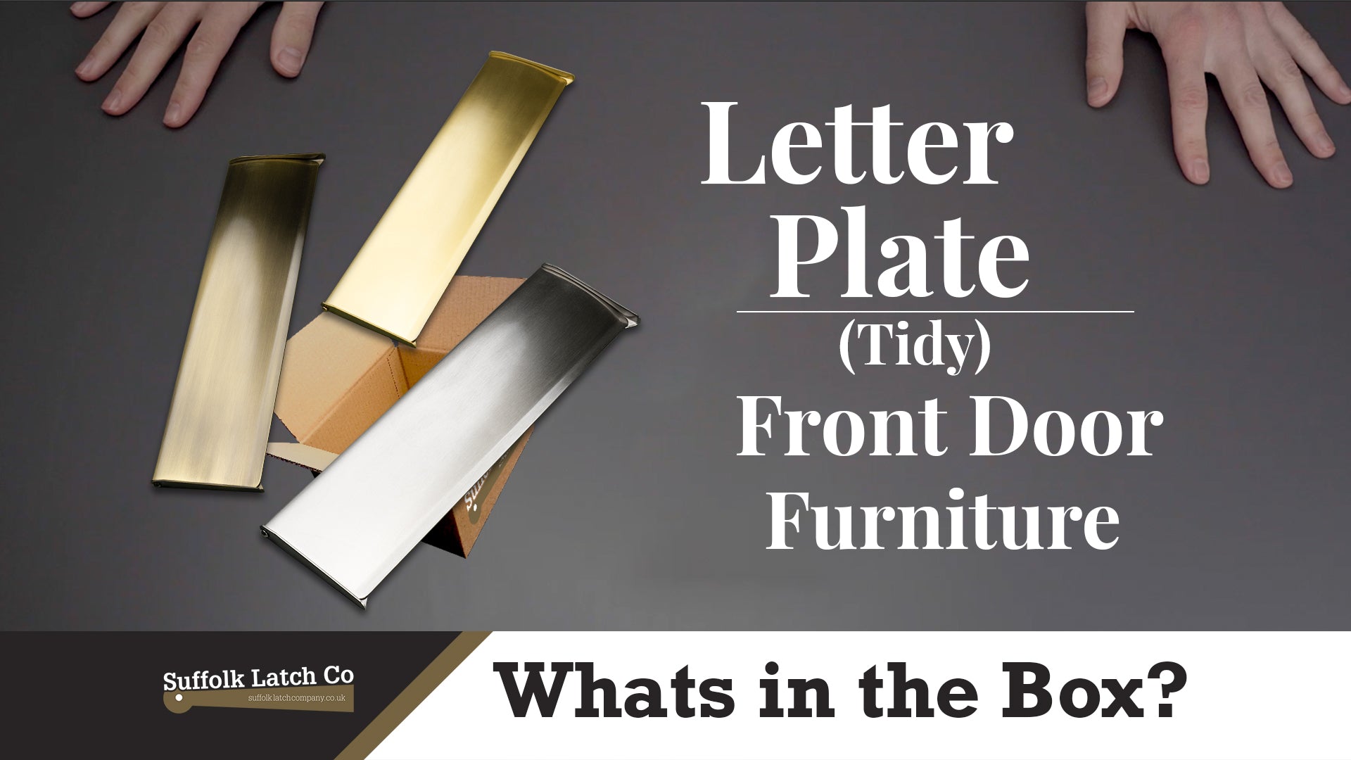 What's In The Box: Brass Letter Plate Tidy
