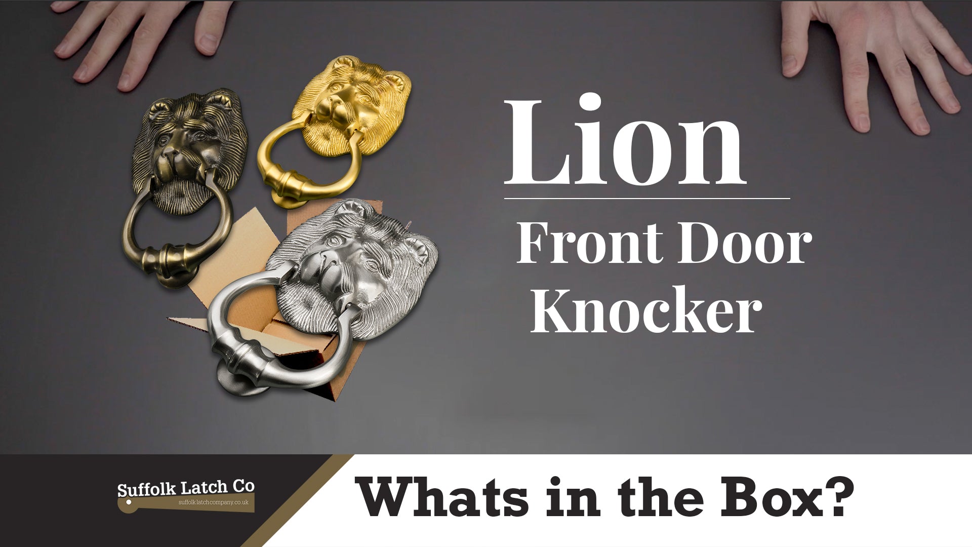 What's In The Box: Lion Door Knocker