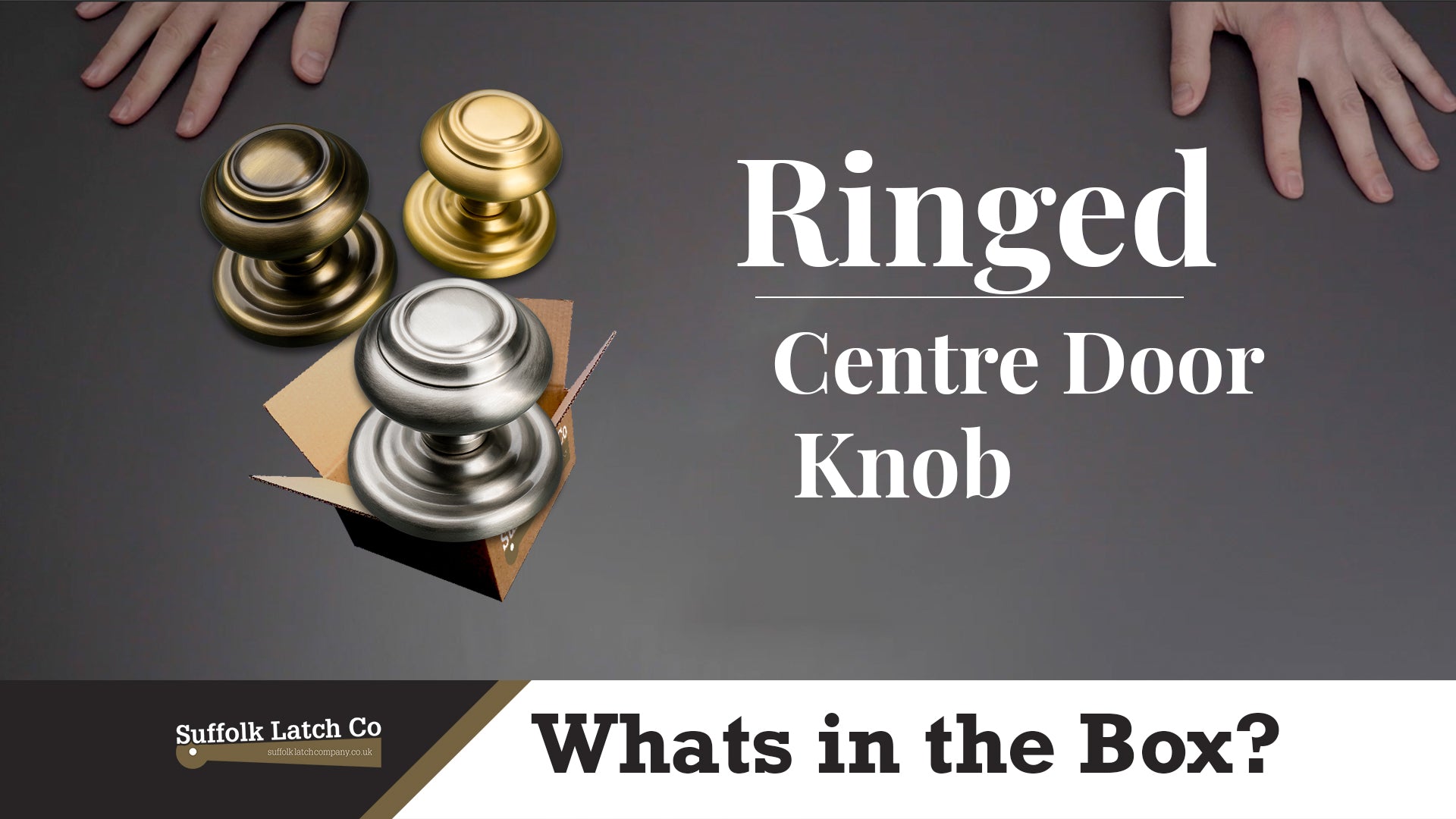 What's In The Box: Ringed Centre Door Knob