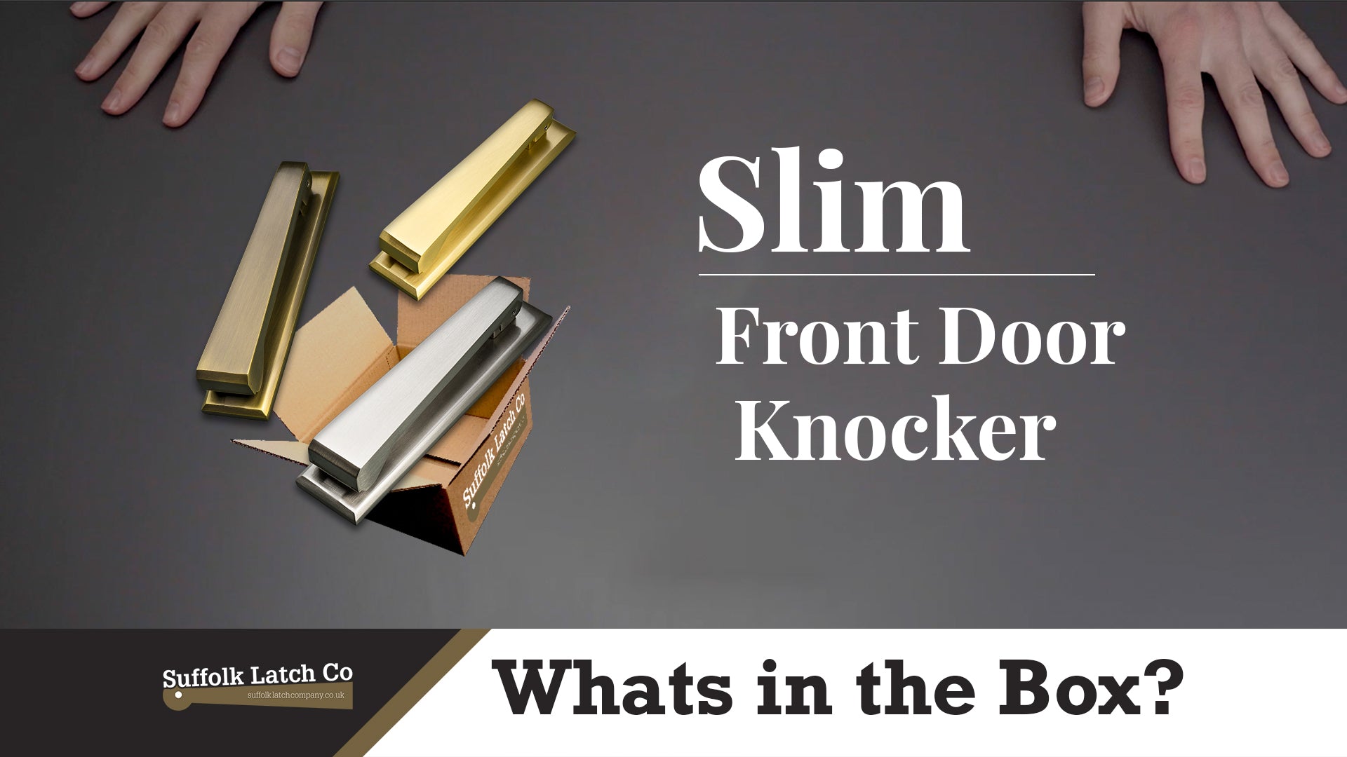 What's In The Box: Slim Door Knocker