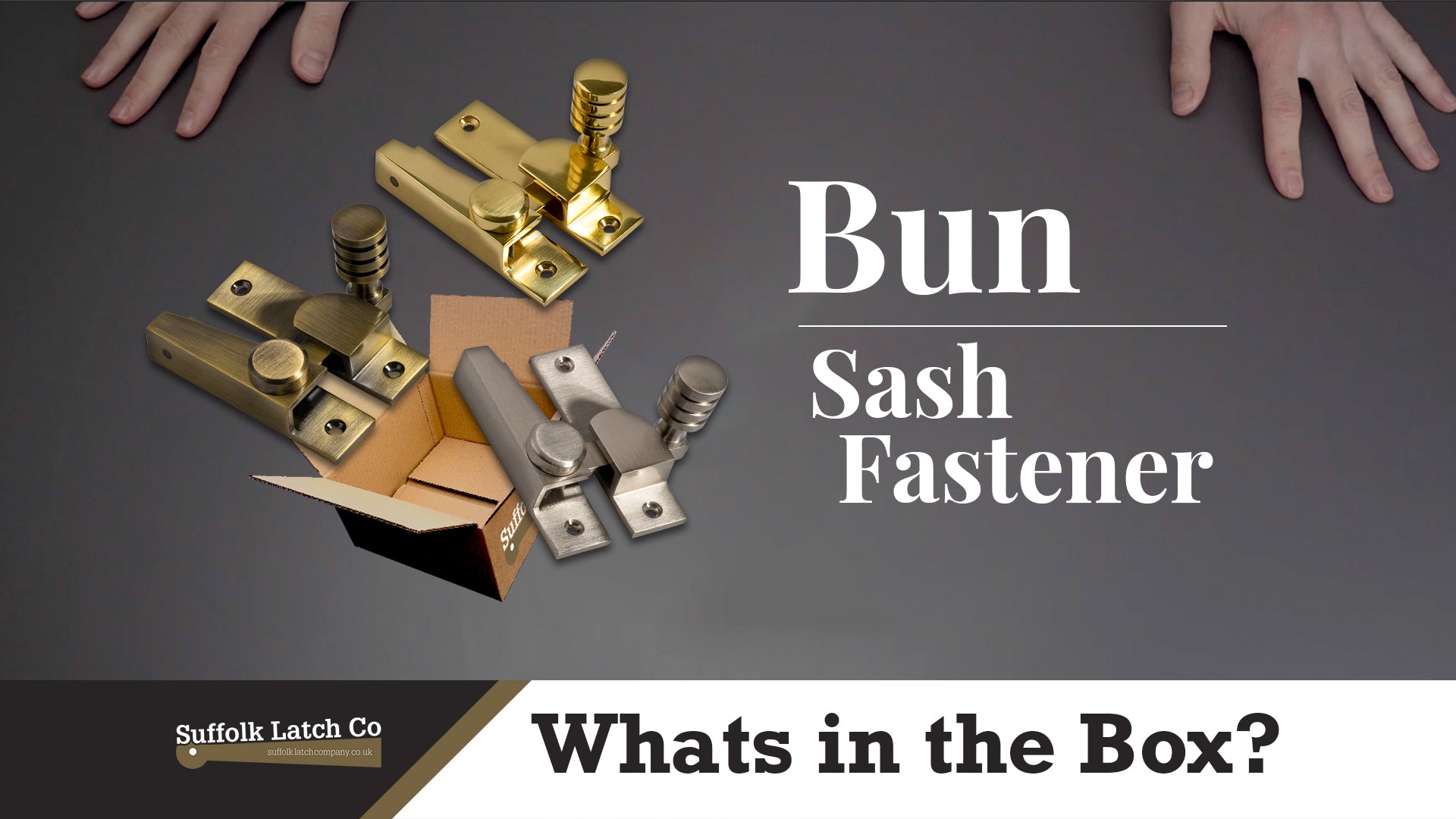 What's In The Box: Bun Hook Plate Sash Fastener