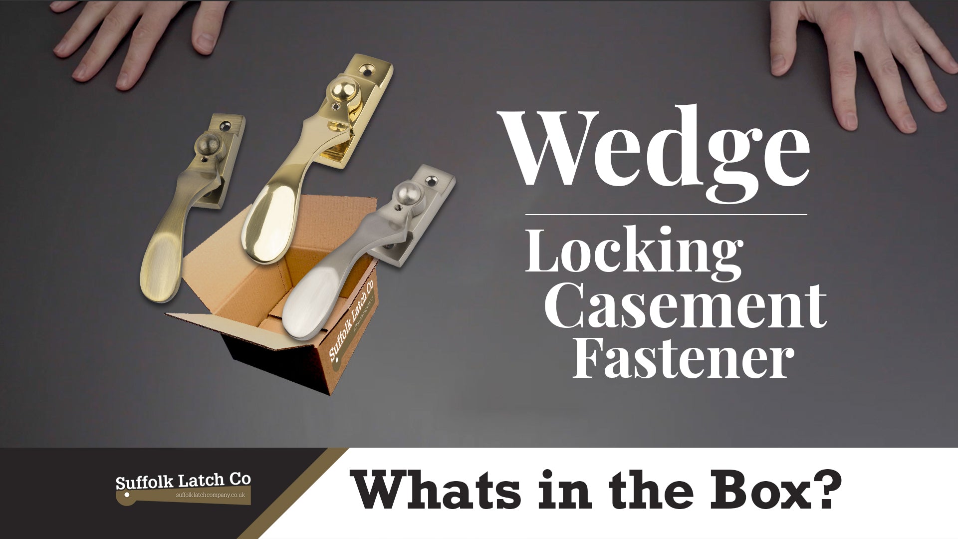 What's In The Box: Locking Wedge Casement Fastener