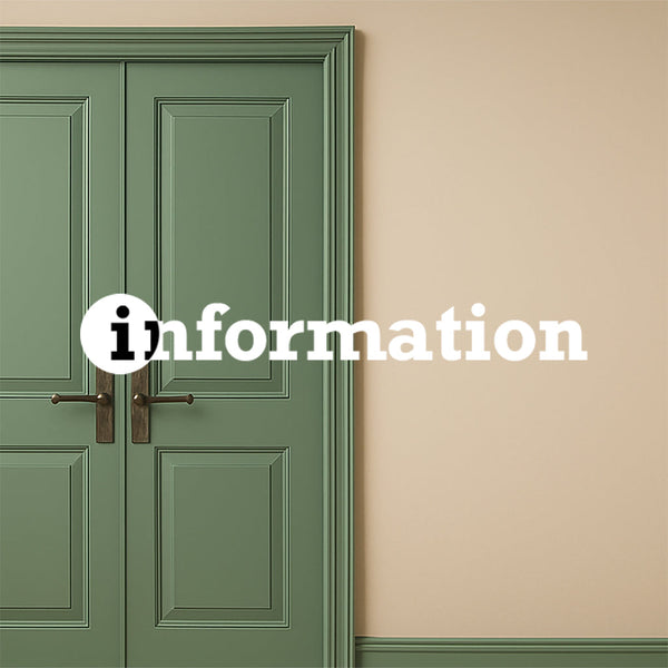 White bronze door handle on door