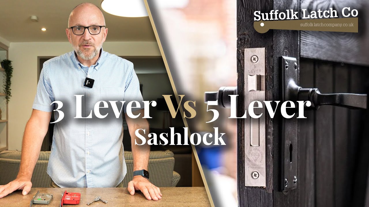 3 Lever Vs 5 Lever Sash lock