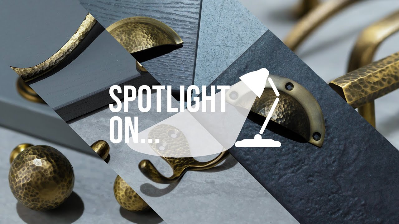 Spotlight On...Hammered Brass Range