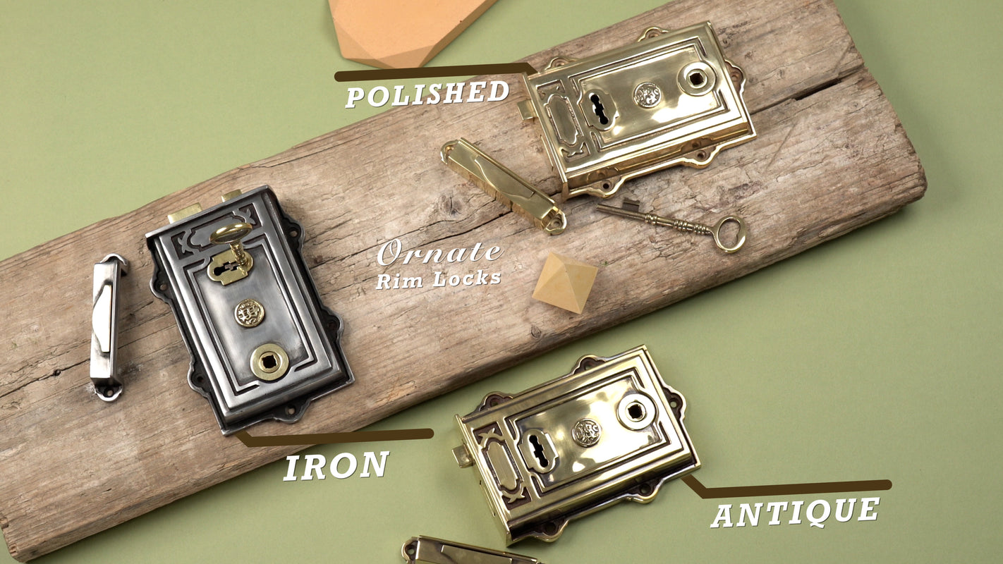 Ornate Rim Locks