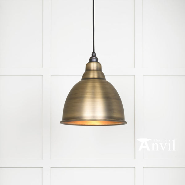 Image of Aged Brass Brindley Ceiling Light
