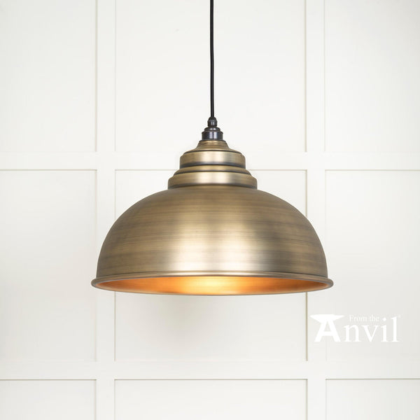 Image of Aged Brass Harborne Ceiling Light