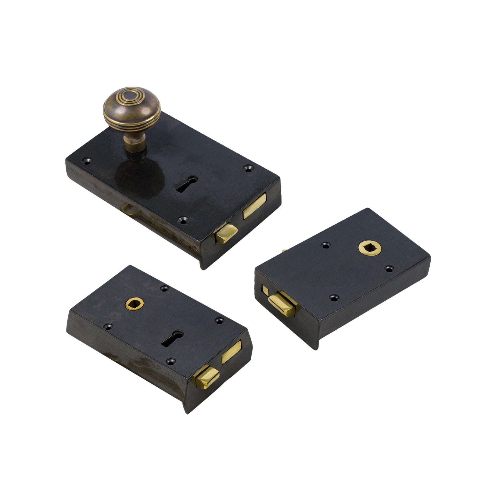 Traditional Rim Locks | Rim Lock Sets with Door Knobs