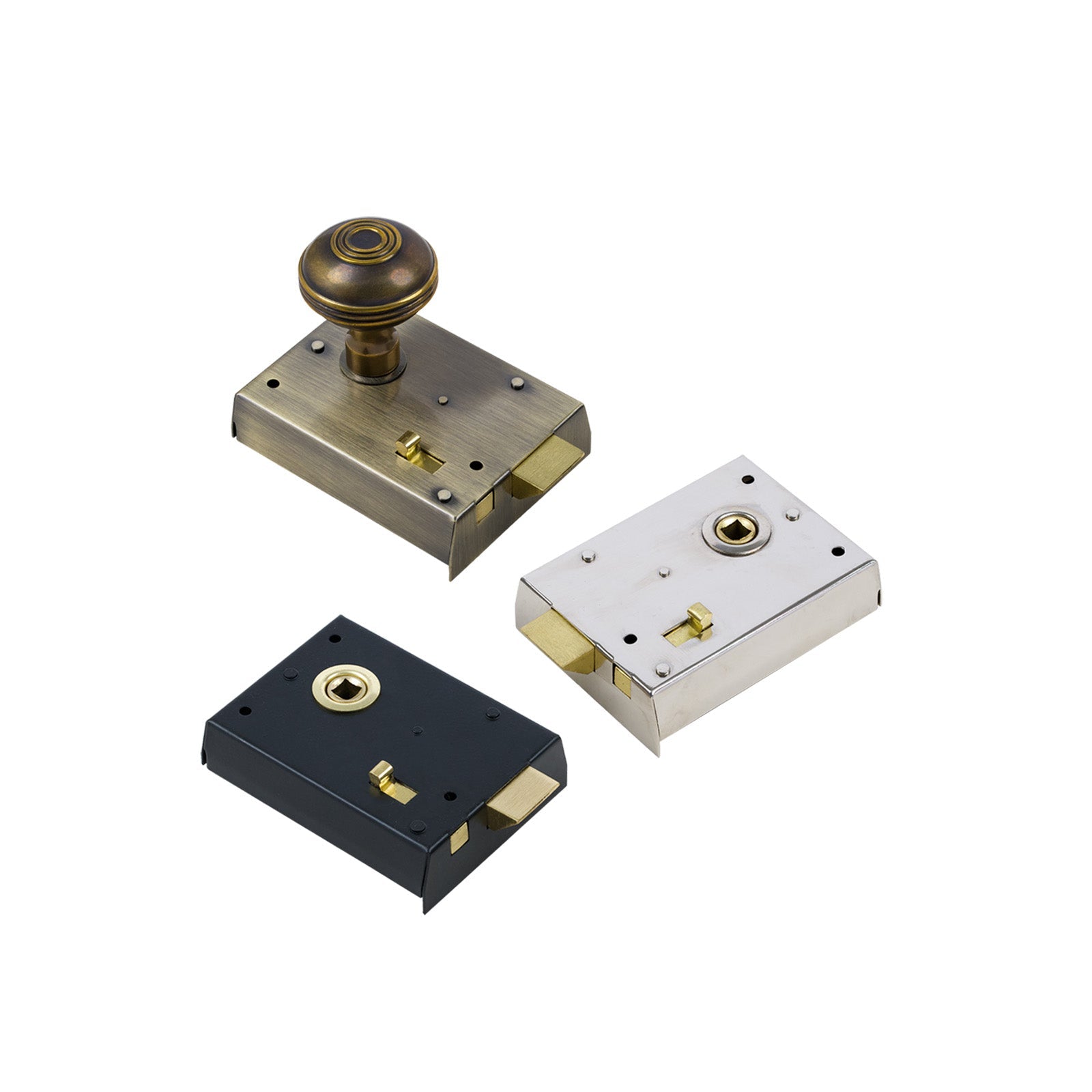 Traditional Rim Locks | Rim Lock Sets with Door Knobs